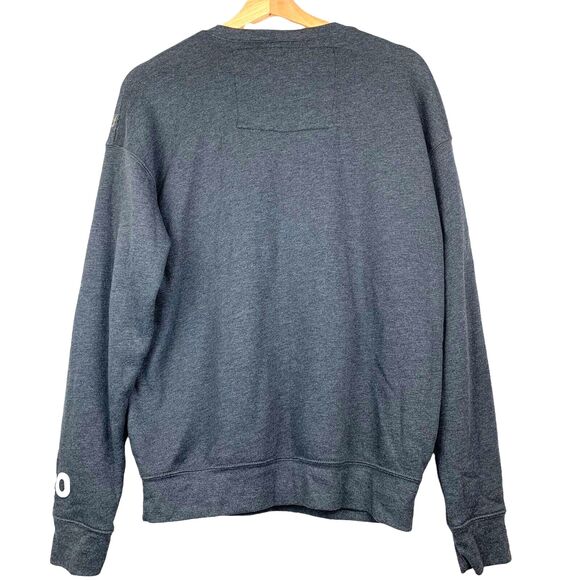 Canary Hip Wear Crewneck Sweatshirt Adult Womens Medium Gray Delta Fleece - Picture 2 of 9